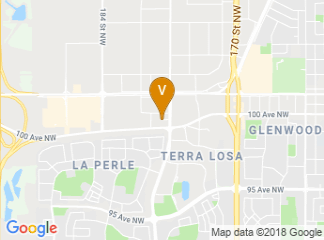 map of Executive Royal Hotel West Edmonton
