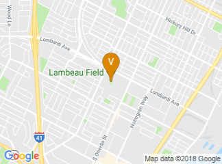 map of Lambeau Field