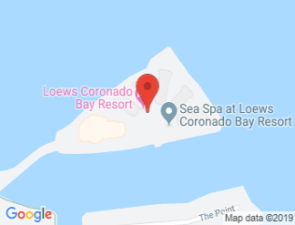 map of Loews Coronado Bay Resort