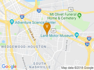 map of Trevecca Nazarene University