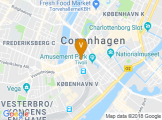 map of Radisson Blu Royal Hotel, Copenhagen