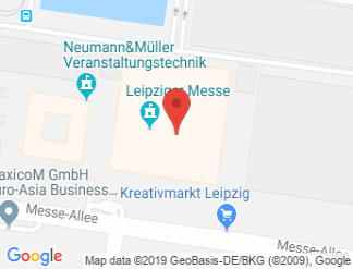map of LMI - Leipziger Messe International GmbH