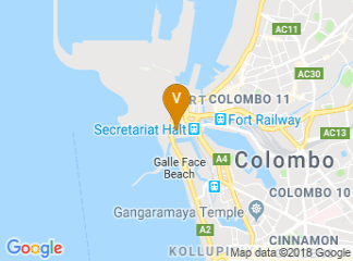 map of Hotel Galadari