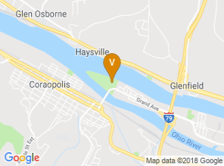map of Robert Morris University Island Sports Center