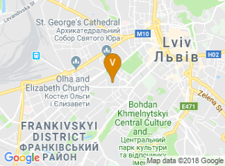 map of Lviv Polytechnic National University