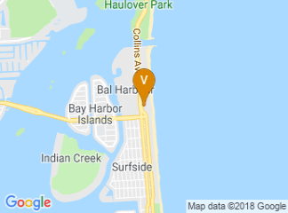 map of The St. Regis Bal Harbour Resort