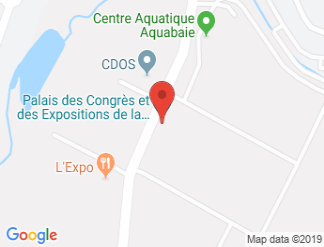 map of Congress and Exhibition of the Bay of Saint-Brieuc