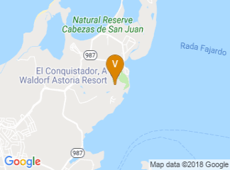 map of El Conquistador, A Waldorf Astoria Resort
