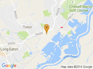 map of Brailsford Way Chilwell