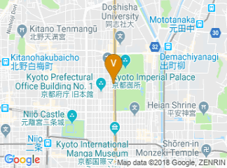 map of Kyoto Garden Palace Kyoto Garden Palace Hotel