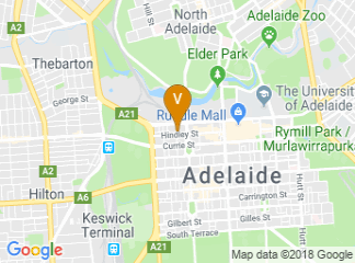 map of University of South Australia
