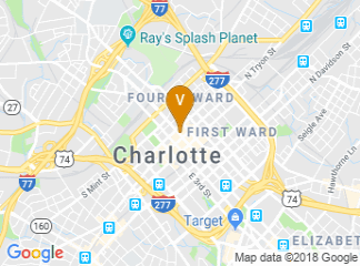 map of Charlotte Marriott City Center