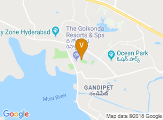 map of Chaitanya Bharathi Institute of Technology