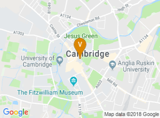 map of Christ's College Cambridge