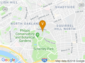 map of Carnegie Mellon University