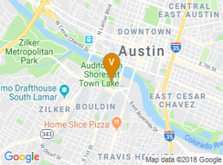 map of The Long Center for the Performing Arts