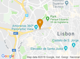 map of EPIC SANA Lisboa Hotel