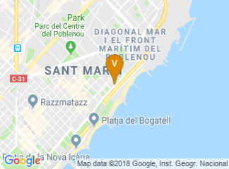 map of Barcelo Atenea Mar