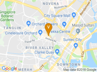 map of Holiday Inn Singapore Orchard City Centre