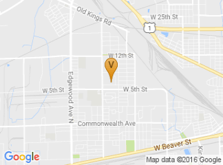 map of Historic Springfield in Downtown Jacksonville