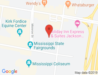 map of Mississippi Trademart Center