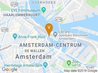 map of DoubleTree by Hilton Amsterdam Centraal Station