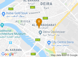 map of Holiday Inn Dubai - Downtown Dubai