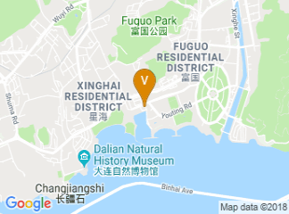 map of Bayshore Hotel Dalian