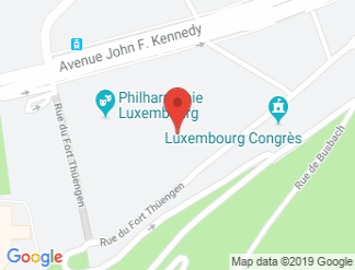 map of European Convention Center Luxembourg (ECCL)