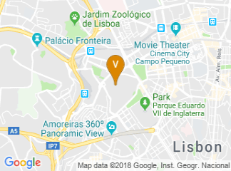 map of Universidade Nova de Lisboa