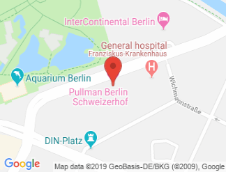 map of Hotel Pullman Berlin Schweizerhof