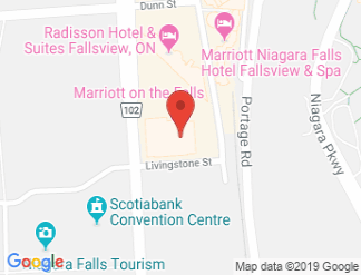 map of Marriott on the Falls