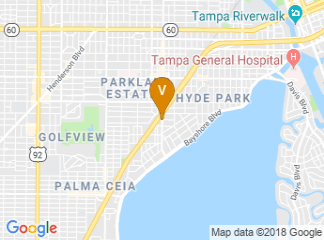 map of Epicurean Hotel