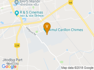 map of Institute of Rural Management Anand
