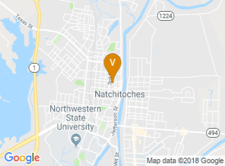 map of Natchitoches Events Center