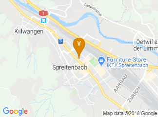 map of Umwelt Arena Switzerland