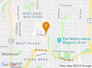 map of Embassy Suites by Hilton Kansas City Plaza