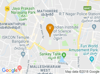 map of Indian Institute of Science