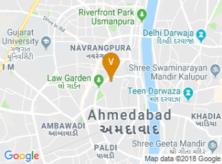 map of Lemon Tree Hotel, Ahmedabad
