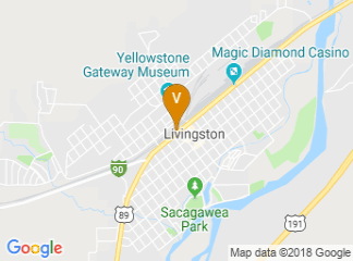 map of Livingston Depot Center