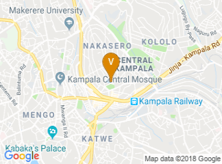 map of Sheraton Kampala Hotel