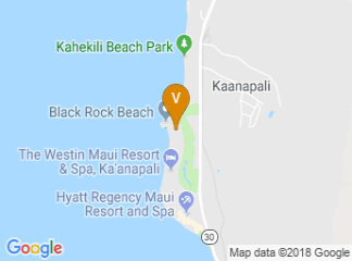 map of Sheraton Maui Resort & Spa