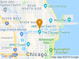 map of The Langham Chicago