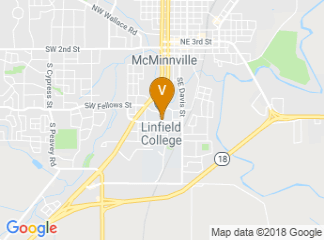 map of Linfield College