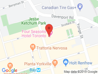 map of Four Seasons Hotel