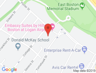map of Embassy Suites by Hilton Boston at Logan Airport