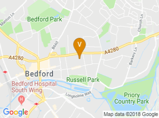 map of Barton Village Hall