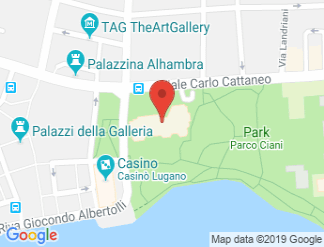 map of Palazzo dei Congressi Lugano