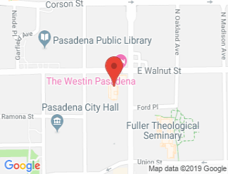 map of The Westin Pasadena