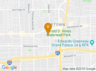 map of Courtyard by Marriott Houston by The Galleria